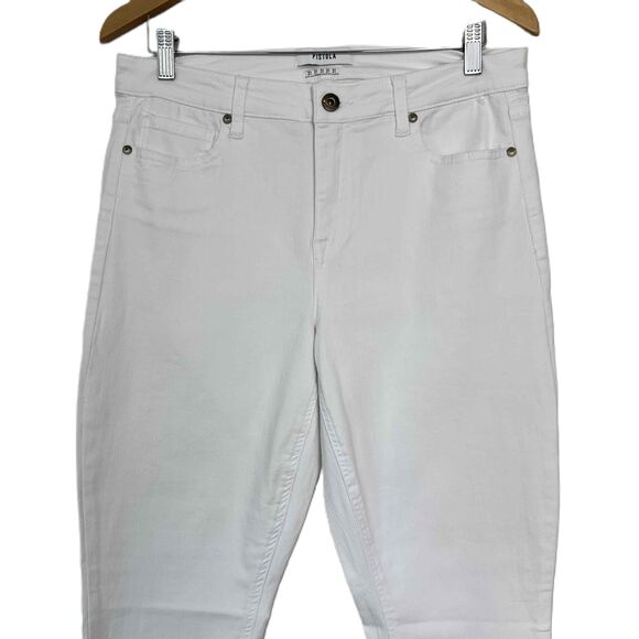 Pistola Jennifer Oslo White High Waisted Skinny Jeans P6822FTN-SLO Size 31 - Picture 3 of 11